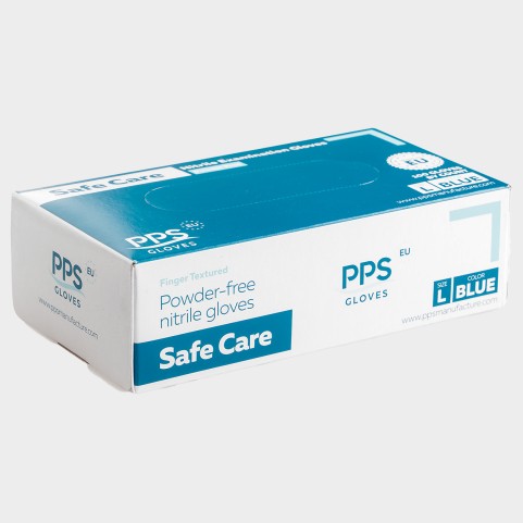 PPS NITRILE PF - 100 бр. Еднократни ръкавици от нитрил