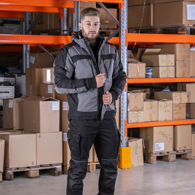 Зимно работно яке OLYMPIA GREY