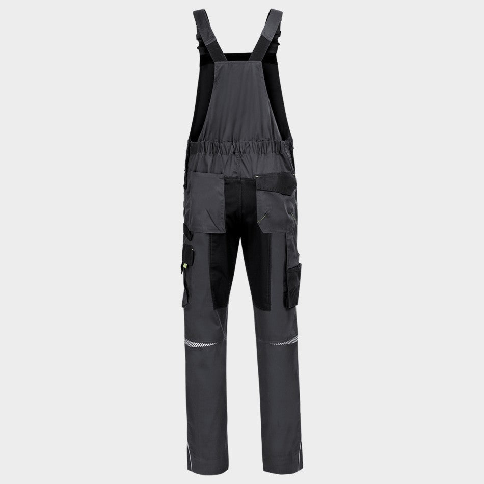 PRISMA SPANDEX GREY/BLACK Работен полугащеризон