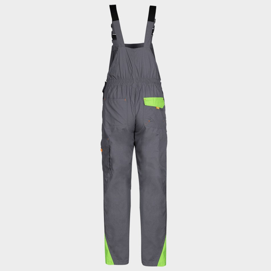 PRISMA SUMMER GREY/GREEN Работен полугащеризон