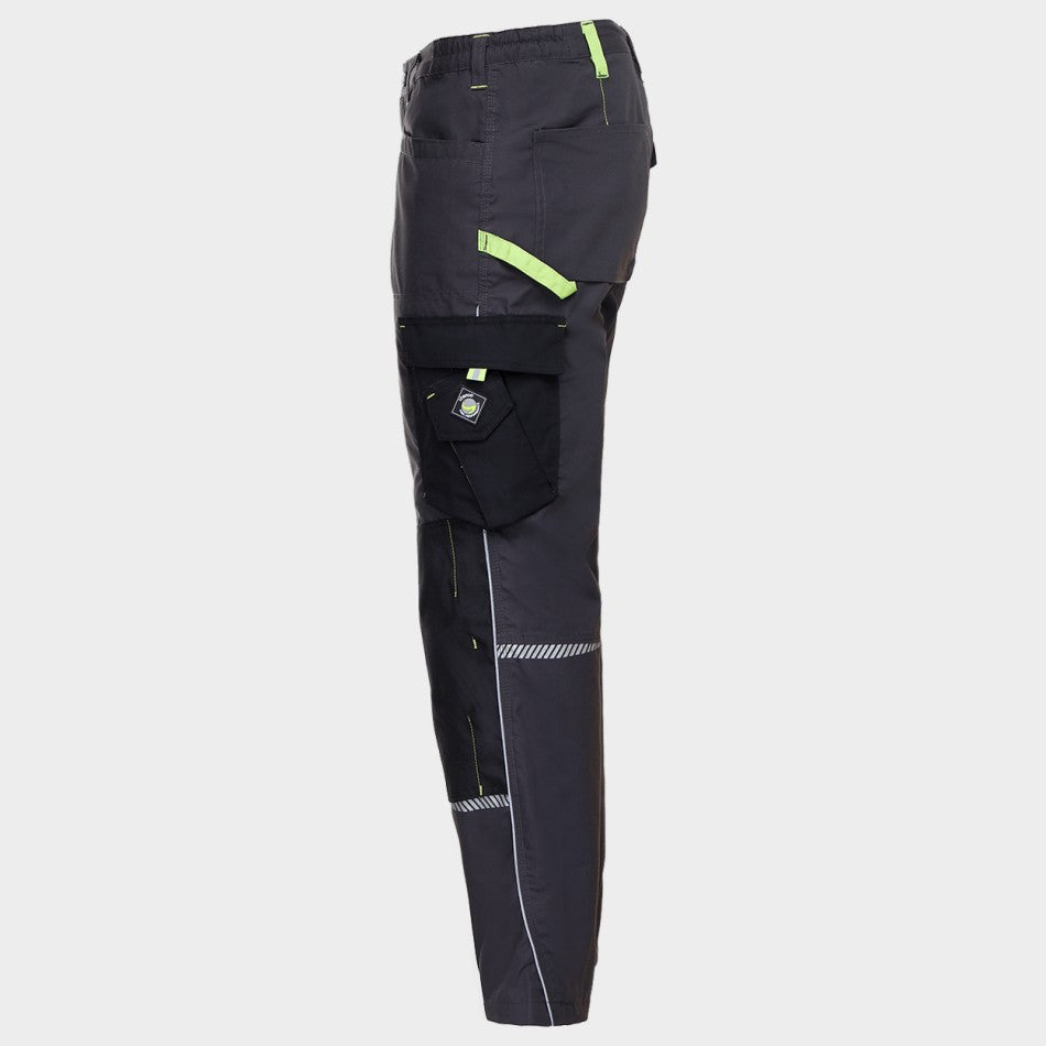 PRISMA GREY/GREEN Работен панталон