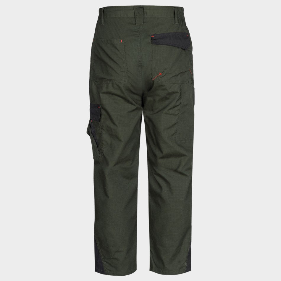 PRISMA SUMMER OLIVE/BLACK Работен панталон
