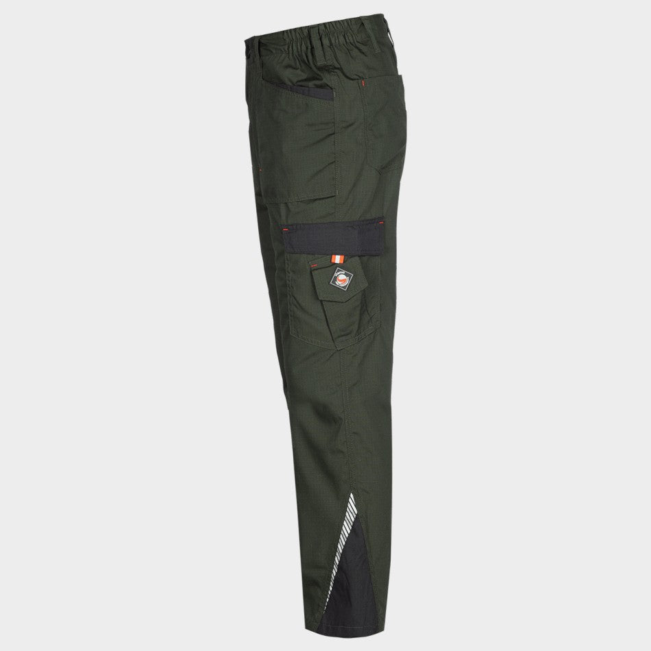 PRISMA SUMMER OLIVE/BLACK Работен панталон