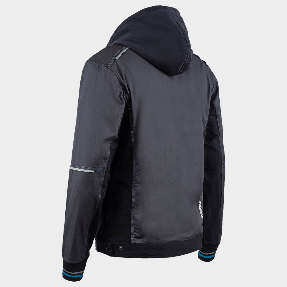 REVOLT 4STRETCH GREY/BLACK/PETROL Работно яке