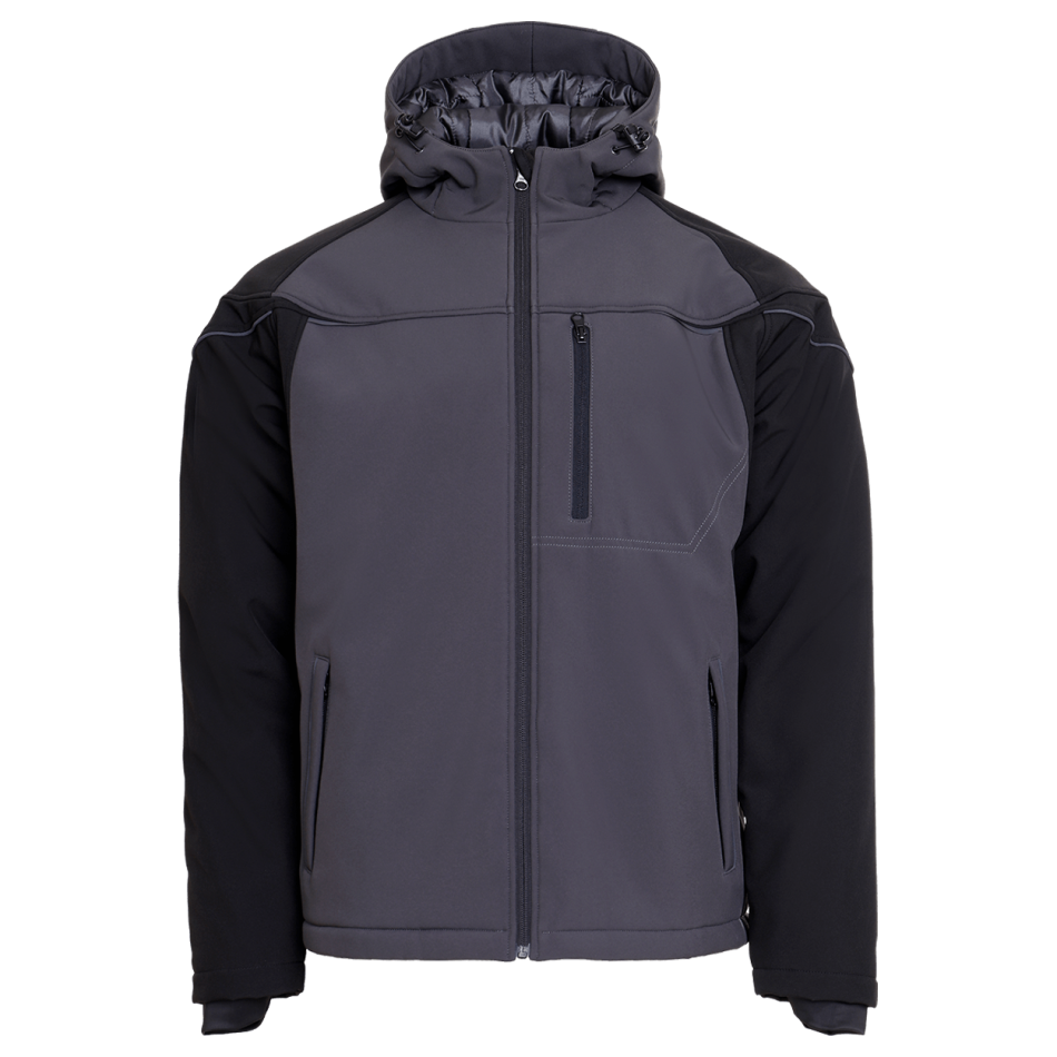 Софтшел яке PRISMA SOFTSHELL WINTER DARK GREY/BLACK Цветове