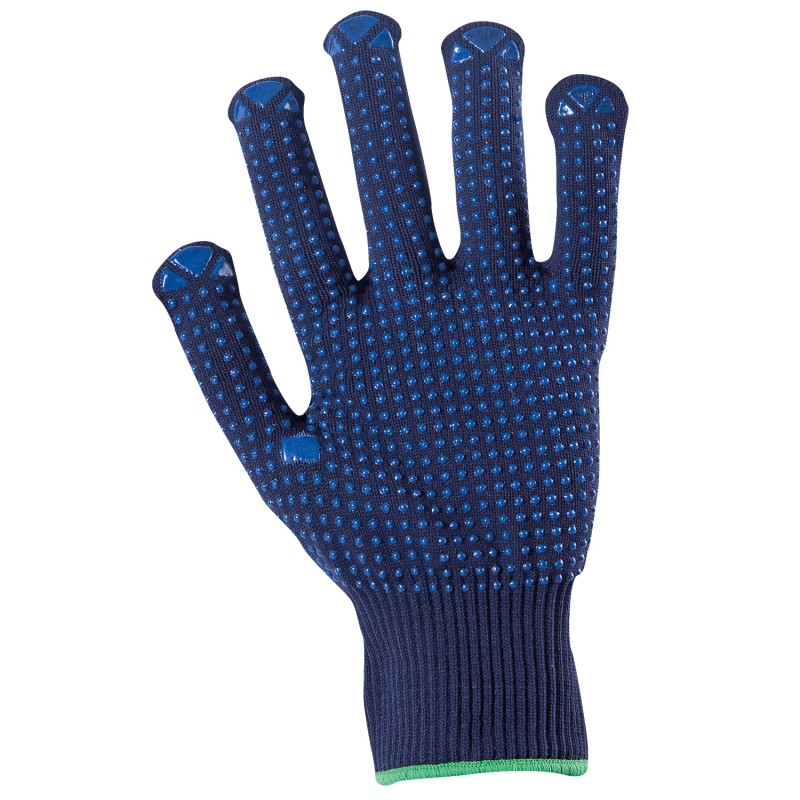 Knitted gloves GANNET NAVY