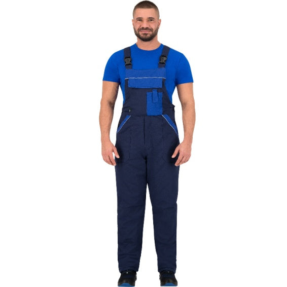 Winter overalls ZEUS BIBPANTS BLUE