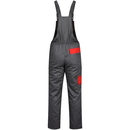 Winter overalls ZEUS BIBPANTS RED