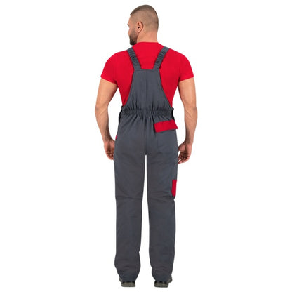 Winter overalls ZEUS BIBPANTS RED