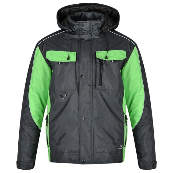 Winter work jacket BRAVER Jacket GREEN