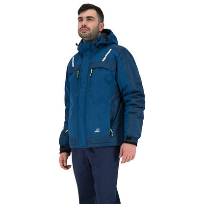 Winter work jacket OLYMPIA BLUE