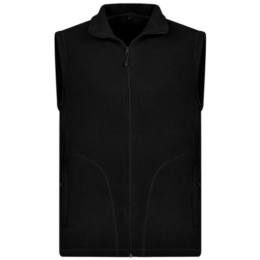 FOX BLACK fleece vest