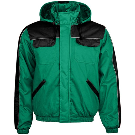 Winter work jacket ZEUS Jacket GREEN