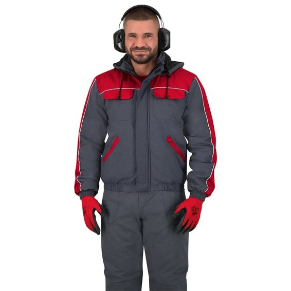 Winter work jacket ZEUS Jacket RED