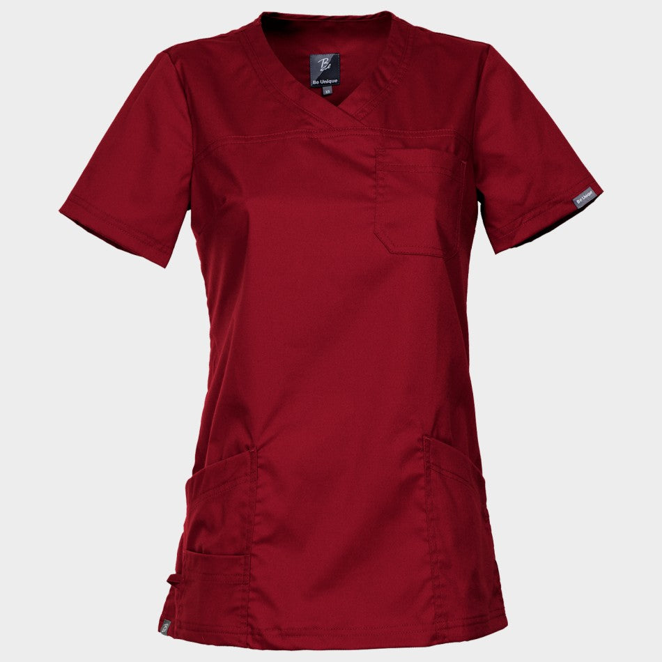 VICTORIA BORDEAUX Women's medical tunic