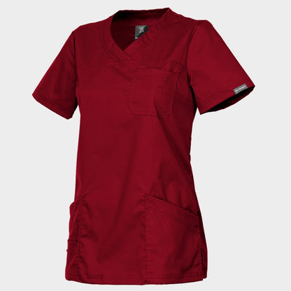 VICTORIA BORDEAUX Women's medical tunic