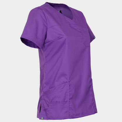 VICTORIA DARK PURPLE Women's medical tunic