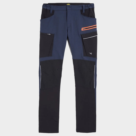 DIADORA PANT HYBRID CARGO BLACK/BLUE Работен панталон