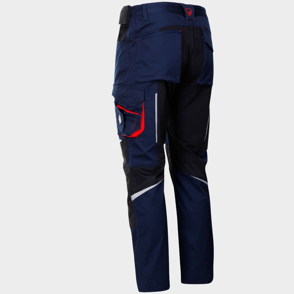 REVOLT 4STRETCH NAVY BLUE/BLACK Работен панталон