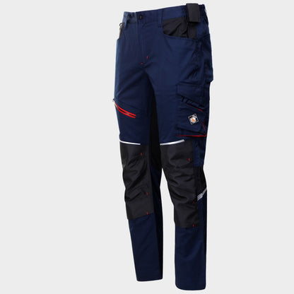 REVOLT 4STRETCH NAVY BLUE/BLACK Работен панталон