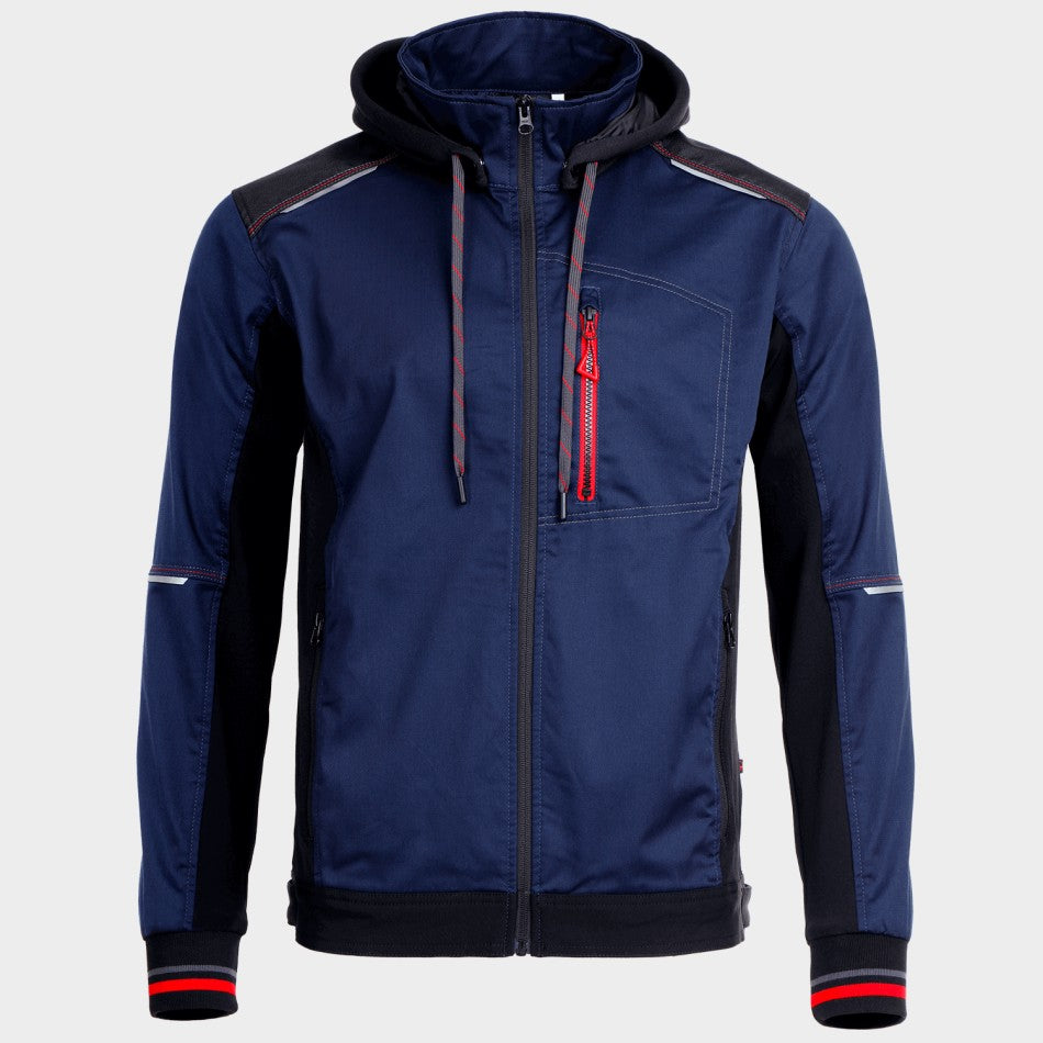 REVOLT 4STRETCH NAVY BLUE/BLACK/RED Работно яке