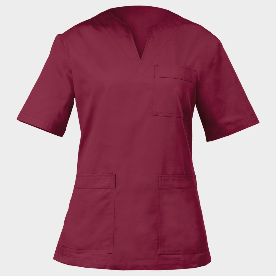 SIENA BORDEAUX Women's medical tunic