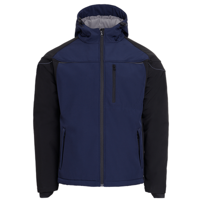 Softshell jacket PRISMA SOFTSHELL WINTER DARK GRAY/BLACK Colors