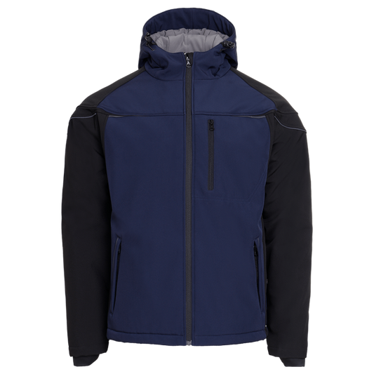 Softshell jacket PRISMA SOFTSHELL WINTER DARK GRAY/BLACK Colors