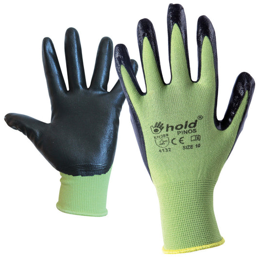 Gloves melted in nitrile PINOS